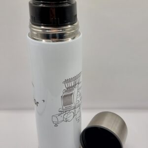 Thermos avec tasse intégrée