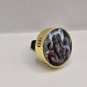 Clip désodorisant en métal pour voiture